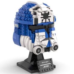 Star Wars Commander Jesse MOC-94800 501 Legion Helmet Bust Mask Collection 686Pcs Building Blocks Kids Toy Star Wars Commander Jesse MOC-94800 501 Legion Helmet Bust Mask Collection Building Blocks