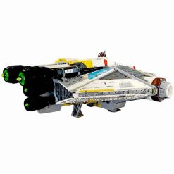 Star Wars Ghost VCX-100 Corellian Transport Brick Figure Scale MOC ST1801 Space Ship UCS 13346Pcs Building Blocks Kids Toy Star Wars Ghost VCX-100 Corellian Transport Minifigure Scale MOC ST1801 Space Ship UCS Building Blocks Kids Toy
