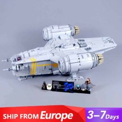 Star Wars Mandalorian Razor Crest 75331 UCS Space Ship KING 5331 Building Blocks Kids Toy