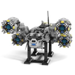 Alien Movie USCSS Prometheus MOC-134964 Space Ship Destroyer UCS Building Blocks Kids Toy