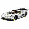 CaDa C61048 Fantasma Technic 1:8 Super Racing Car Static Version Building Blocks Kids Toy