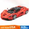 CaDa C61505 Ferrari Laferrari 1:8 Super Racing Car Static Version Building Blocks Kids Toy