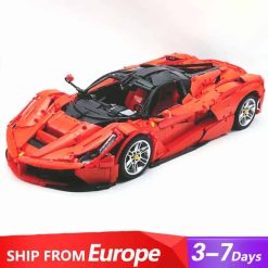 CaDa C61505 Ferrari Laferrari 1:8 Super Racing Car Static Version Building Blocks Kids Toy