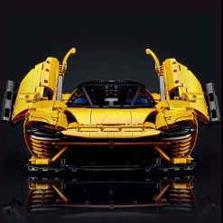 Ferrari Daytona Yellow SP3 8:1 43143 Technic Super Sports Race Car Hyper Car 3778Pcs Building Blocks Kids Toy Ferrari Daytona Yellow SP3 8:1 43143 Technic Super Sports Race Car Hyper Car Building Blocks Kids Toy