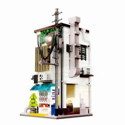 Japanese Steamed Stuffed Bun House CaDa C66006 Nova Town Street View 1108Pcs Modular Building Blocks Kids Toy Japanese Steamed Stuffed Bun House CaDa C66006 Nova Town Street View Modular Building Blocks Kids Toy