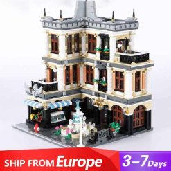 Jiestar 89113 Fountain Square Ideas Creator Nova Town Street View Modular Building Blocks