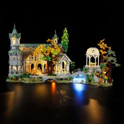 LED Light Kit for Lord of the Rings Hobbit Rivendell 10316 Lamp Kit DIY
