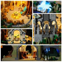 LED Light Kit for Lord of the Rings Hobbit Rivendell 10316 Lamp Kit DIY LED Light Kit for Lord of the Rings Hobbit Rivendell 10316 Lamp Kit DIY