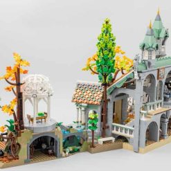Lord of the Rings Hobbit Rivendell 10316 Elf City Rings of Power 6176Pcs Modular Building Blocks Kids Toy E9958 BELA Lord of the Rings Hobbit Rivendell 10316 E9958 Elf City Rings of Power Building Blocks Kids Toy