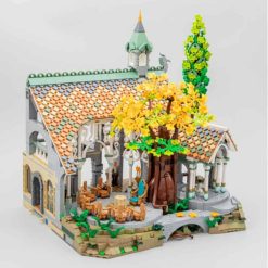 Lord of the Rings Hobbit Rivendell 10316 Elf City Rings of Power 6176Pcs Modular Building Blocks Kids Toy E9958 BELA Lord of the Rings Hobbit Rivendell 10316 E9958 Elf City Rings of Power Building Blocks Kids Toy
