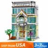 MORK 10206 Science And Technology Museum Nova Town City Street View Modular Building Blocks Kids Toy