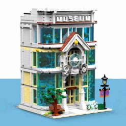 MORK 10206 Science And Technology Museum Nova Town City Street View 3784Pcs Modular Building Blocks Kids Toy MORK 10206 Science And Technology Museum Nova Town City Street View Modular Building Blocks Kids Toy