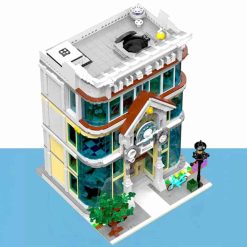 MORK 10206 Science And Technology Museum Nova Town City Street View 3784Pcs Modular Building Blocks Kids Toy MORK 10206 Science And Technology Museum Nova Town City Street View Modular Building Blocks Kids Toy