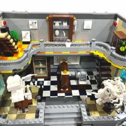 MORK 10206 Science And Technology Museum Nova Town City Street View 3784Pcs Modular Building Blocks Kids Toy MORK 10206 Science And Technology Museum Nova Town City Street View Modular Building Blocks Kids Toy