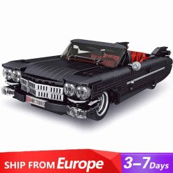 Mould King 10012 Cadillac Eldorado Technic Super Race Car Building Blocks Bricks Kids Toy