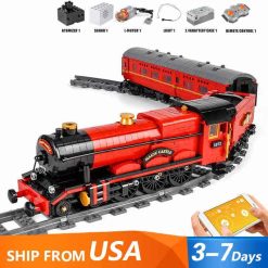 Mould King Harry Potter Hogwarts Express YX 12010 Locomotive Building Blocks Kids Toy