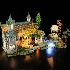 LED Light Kit for Lord of the Rings Hobbit Rivendell 10316 Lamp Kit DIY LED Light Kit for Lord of the Rings Hobbit Rivendell 10316 Lamp Kit DIY