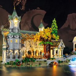 LED Light Kit for Lord of the Rings Hobbit Rivendell 10316 Lamp Kit DIY LED Light Kit for Lord of the Rings Hobbit Rivendell 10316 Lamp Kit DIY