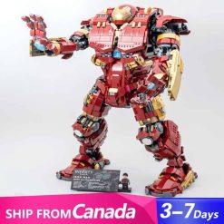 Marvel MK44 Hulkbuster Armor 76210 55260 Ironman Building Blocks Kids Toy