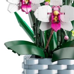 Mould King 10025 Orchid Flower Bouquet Eternal Butterfly Ideas Creator Botanical 1158Pcs Building Blocks Kids Toy Mould King 10025 Orchid Flower Bouquet Eternal Butterfly Ideas Creator Botanical Building Blocks