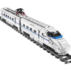 Mould King 12002 CRH2 High Speed Train Bullet Train Locomotive Technic with RC 1808Pcs Building Blocks Kids Toy Mould King 12002 CRH2 High Speed Train Bullet Train Locomotive Technic with RC Building Blocks