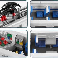 Mould King 12002 CRH2 High Speed Train Bullet Train Locomotive Technic with RC 1808Pcs Building Blocks Kids Toy Mould King 12002 CRH2 High Speed Train Bullet Train Locomotive Technic with RC Building Blocks