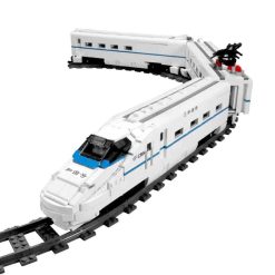 Mould King 12002 CRH2 High Speed Train Bullet Train Locomotive Technic with RC 1808Pcs Building Blocks Kids Toy Mould King 12002 CRH2 High Speed Train Bullet Train Locomotive Technic with RC Building Blocks