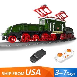 Mould King 12023 World Railway OBB 1189.08 Electric Locomotive Train Technic with RC Building Blocks Kids Toy