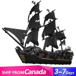 Mould King 13111Pirates of the Caribbean Black Pearl Pirate Ship Building Blocks