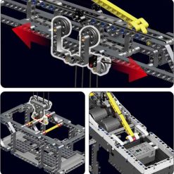 Mould King 17004 Tower Crane Technic Remote Control 1797Pcs Building Blocks Bricks Kids Toy Mould King 17004 Tower Crane Technic Remote Control Building Blocks Bricks