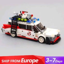 Mould King 27020 10021 Ghostbusters ECTO-1 Ideas Creator Series Car Technic Building Blocks Bricks Kids Toy