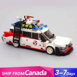 Mould King 27020 10021 Ghostbusters ECTO-1 Ideas Creator Series Car Technic Building Blocks Bricks Kids Toy