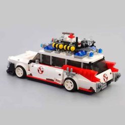 Mould King 27020 10021 Ghostbusters ECTO-1 Ideas Creator Series Car Technic 603Pcs Building Blocks Bricks Kids Toy Mould King 27020 10021 Ghostbusters ECTO-1 Ideas Creator Series Car Technic Building Blocks Bricks Kids Toy
