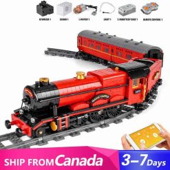 Mould King Harry Potter Hogwarts Express YX 12010 Locomotive Building Blocks Kids Toy