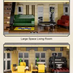 Paris Restaurant CaDA C66009 Nova Town Street View 3230Pcs Modular Building Blocks Kids Toy Paris Restaurant CaDA C66009 Nova Town Street View Modular Building Blocks