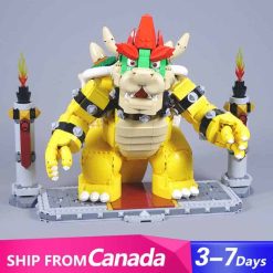 The Mighty Bowser Super Mario Game 71411 87031 Ideas Creator Series Building Blocks Kids Toy