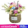 Flower Bouquet Basket Collection JAKI JK2660 Ideas Creator Botanical Plants Building Blocks Kids Toy