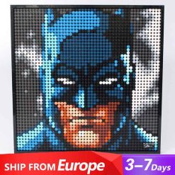 Jim Lee Batman Collection Pixel Art Canvas 31205 61207 Ideas Creator Building Blocks Kids Toy