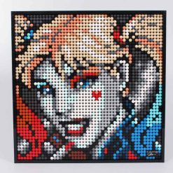 Jim Lee Batman Collection Pixel Art Canvas 31205 61207 Ideas Creator Building Blocks Kids Toy