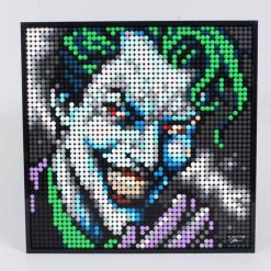 Jim Lee Batman Collection Pixel Art Canvas 31205 61207 Ideas Creator Building Blocks Kids Toy