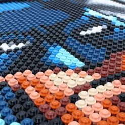 Jim Lee Batman Collection Pixel Art Canvas 31205 61207 Ideas Creator Building Blocks Kids Toy