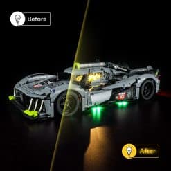 LED Light Kit for Peugeot 9X8 Le Mans Hybrid Hypercar 42156 99033 Building Blocks DIY Lamp Kit LED Light Kit for Peugeot 9X8 Le Mans Hybrid Hypercar 42156 99033 Building Blocks DIY Lamp Kit