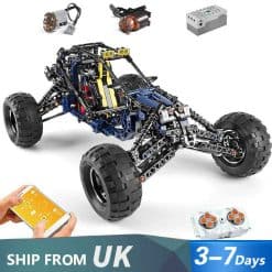 Mould King 18018 Lighting Desert Buggy Technic Off-Road Truck Motorized Remote Control Building Blocks Bricks