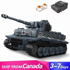 Mould King 20014 Tiger Tank Military World War With Remote Control Building Blocks