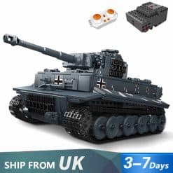 Mould King 20014 Tiger Tank Military World War With Remote Control Building Blocks