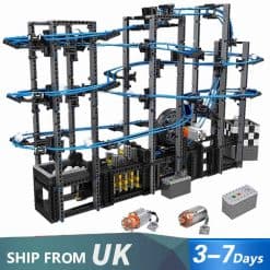 Mould King 26002 Marble Run Motorized Great Ball Contraption Ideas Creator Building Blocks Bricks Kids Toy