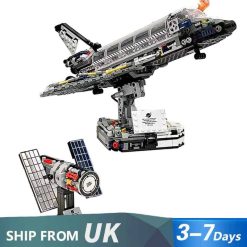 NASA Space Shuttle Discovery JAKI 8502 Hubble Telescope Semi Mechanical Building Blocks Kids Toy