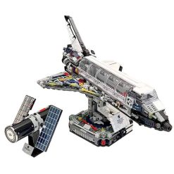 NASA Space Shuttle Discovery JAKI 8502 Project Dawn Hubble Telescope Semi Mechanical 954Pcs Building Blocks Kids Toy NASA Space Shuttle Discovery JAKI 8502 Hubble Telescope Semi Mechanical Building Blocks Kids Toy