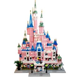 PANLOS Pink Castle 613003 Disney Princess Ideas Creator 9963Pcs Building Blocks Kids Toy PANLOS Pink Castle 613003 Disney Princess Ideas Creator Building Blocks Kids Toy