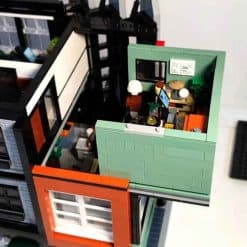 PINBAO 7702 The Office Building Boss on top Nova Town Street View 3711Pcs Modular Building Blocks Kids Toy PINBAO 7702 The Office Building Boss on top Nova Town Street View Modular Building Blocks